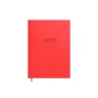 Planungsnotizbuch Buroodisain 241728-006 A5 rot mit Kalender 2026