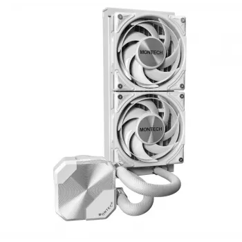 Montech HyperFlow Silent 240 Prozessor All-in-One-Flüssigkeitskühler 12 cm Weiß 1 Stk.