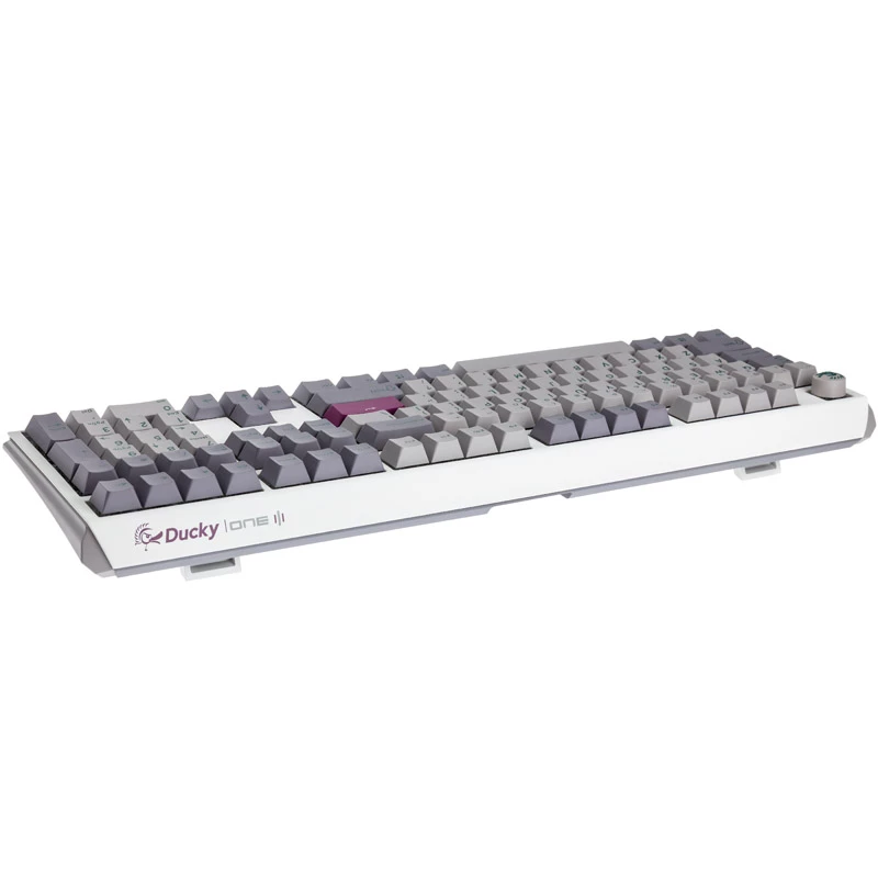 Ducky One 3 Tastatur, Gaming, USB, QWERTY, US English, grau