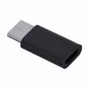 Savio AK-31 / B Kabel-Interface-/Gender-Adapter Micro USB USB 3.1 Typ C Schwarz