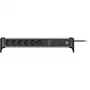 Power Extension Brennenstuhl 1391020600 3m 6 AC Outlets Indoor Schwarz Silver