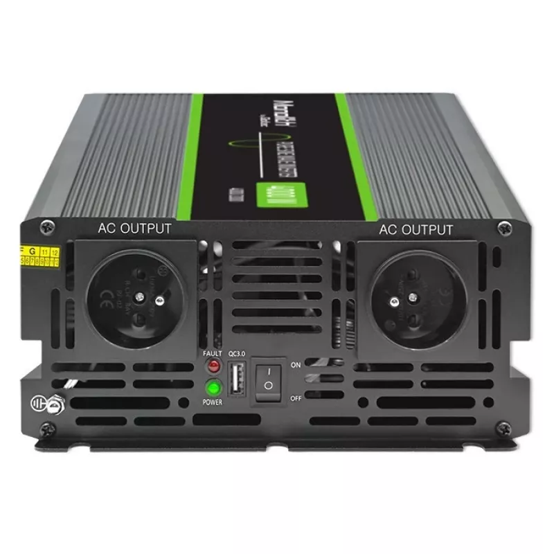 Qoltec Monolith Stromadapter/-wandler Auto 4000 W Schwarz