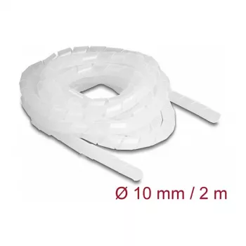 DeLOCK Spiralschlauch flexibel 2 m x 10 mm transparent