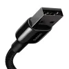 Baseus CALWJ-A01 Lightning-Kabel 2 m Schwarz 2,4 A