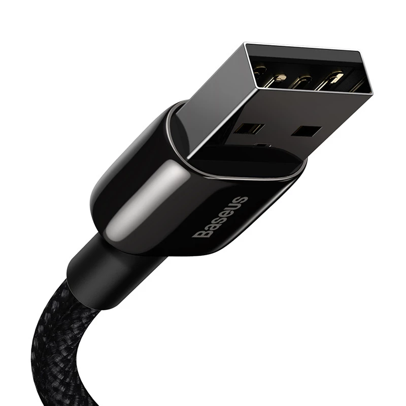 Baseus CALWJ-A01 Lightning-Kabel 2 m Schwarz 2,4 A