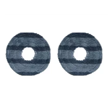 Ersatz-Wischtücher für Eufy C20 Serie Saugroboter, 2er-Pack, Grau/Blau