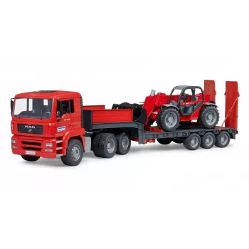 Fahrzeugset BRUDER MAN TGA Lader-LKW mit Manitou-Lader