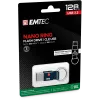 USB-Stick EMTEC ECMMD128GT103 128 GB USB Typ-A 3.2 Gen 1 (3.1) Schwarz, Lesen 180 MB/s, Schreiben 25 MB/s