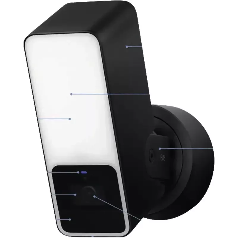 Outdoor-IP-Kamera Eve Systems GmbH Eve Outdoor Cam mit Bewegungssensor, weiß