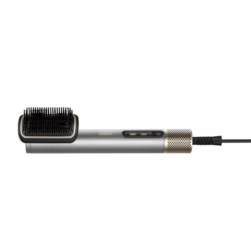 Haarstyling-Set BABYLISS AS6555E — Airflow-Technologie, 4 Heizstufen, 2,5 m Kabel, Silber/Gold