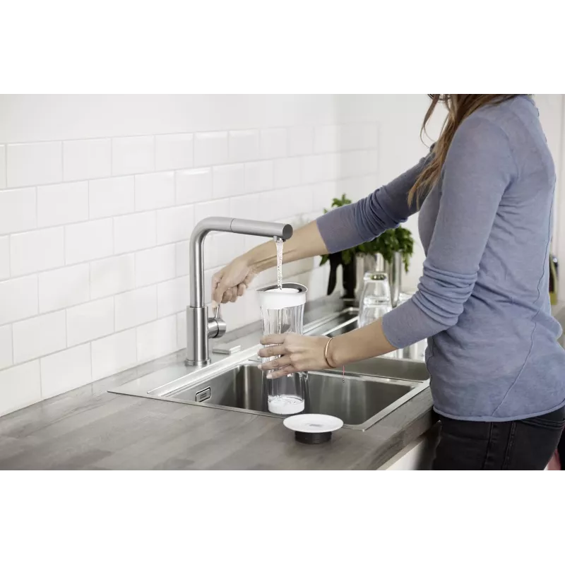 Wasserfilterkanne Brita Fill&Serve Mind weiß & graphit LL CU CE