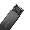 M.2 SATA SSD-Gehäuse QOLTEC 51854 USB 3.0 werkzeuglos