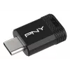 USB-Stick PNY Elite-X 256 GB USB Type-C 3.2 Gen 1 (Lesen 200 MB/s, Schreiben 100 MB/s) Schwarz