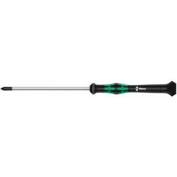 Wera Elektronik- und Feinmechanik-Kreuzschlitzschraubendreher 2050 PH 0 Klingenlänge: 40 mm (05118026001)
