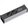 Stromverlängerung Bachmann CONI 2 AC-Ausgänge Innenbereich Aluminium Schwarz