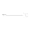 LogiLink USB-C Audio Adapter USB-C/M auf 2x USB-C/F 60W PD weiß