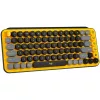 Logitech POP Keys Wireless Mechanical Tastatur Mini QWERTY Emoji Keys