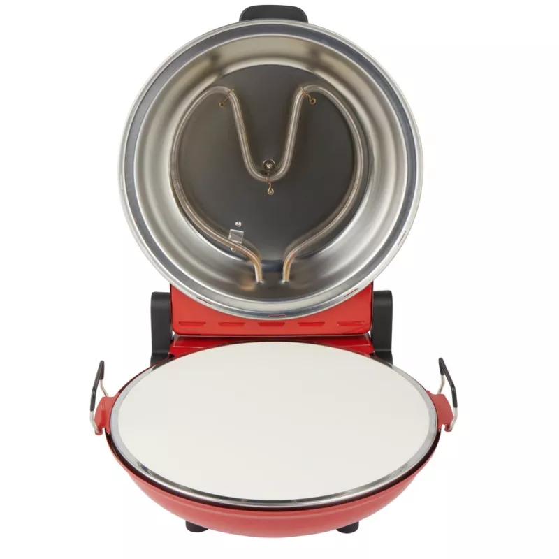 Pizzamaker Petra PT5666VDE Bella Pizza 1200 W antihaftbeschichtete Oberfläche, Tisch-Pizzaofen