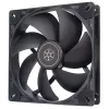 SilverStone VISTA SST-VS140B 140-mm-PWM-Gehäuselüfter - Schwarz