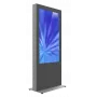 Bodenstehender Kiosk EDBAK IDS09.55 55 Zoll Schwarz – freistehender Displayständer für 55-Zoll-Bildschirme