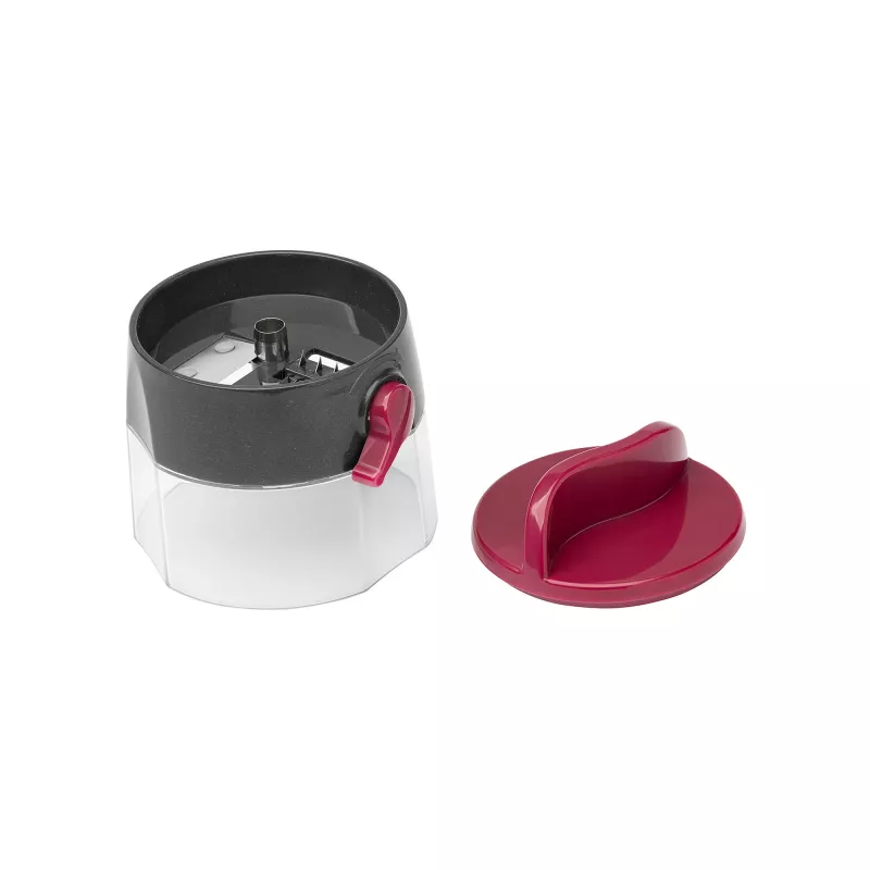 Manueller Zerkleinerer JATA HMAQ4508 Schwarz Pink Edelstahlklinge