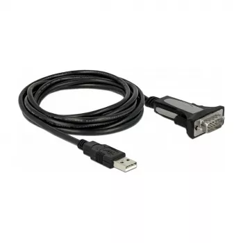 USB 2.0 Typ-A auf 1 x seriell RS-232 DB9 4 m DeLOCK 66323