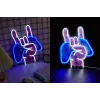 Neon Lights MANTA SNL109MT Hand mit Gamepad Neonschild, dekorative LED-Beleuchtung für Gaming-Setup