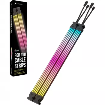iCUE ARGB PSU Kabel Strips, LED-Streifen 2x 240mm, for Netzteil - Kabel