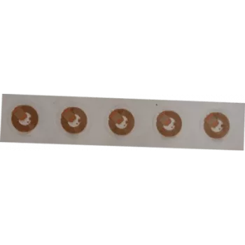 RFID NFC Sicherheitsetiketten SCOT NTAG213 18 mm transparent, 10er-Pack