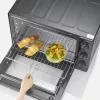 Freistehender Tisch-Elektrobackofen SEVERIN TO 2076 — 46 L, 1800 W, freistehend, schwarz, 515×420×365 mm