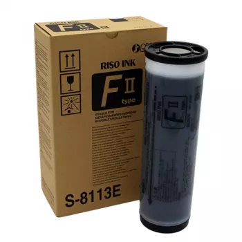 Tintenpatrone Riso S-8113E Original Schwarz 2 Stk. 1000 ml