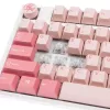 Ducky One 3 Gossamer Pink Tastatur Gaming USB US Englisch Pink, Weiß