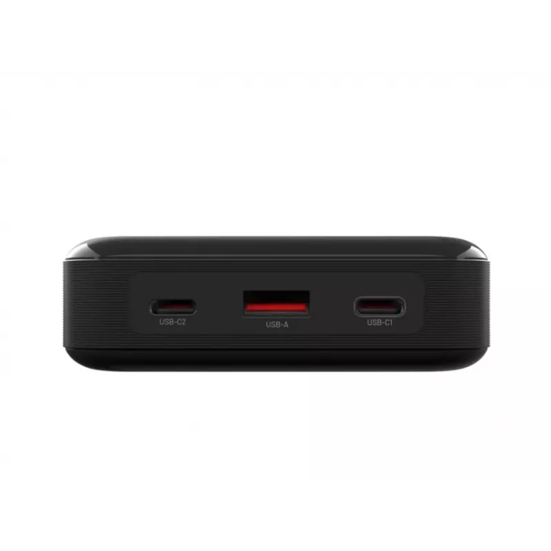 Powerbank FIXED Zen 20 Pro mit LCD-Anzeige — 20000 mAh, mehrere USB-Ausgänge