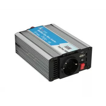 Auto-Spannungswandler Extralink OPIM-500W 12V, 500W modifizierter Sinus, Aluminiumgehäuse, aktive Kühlung