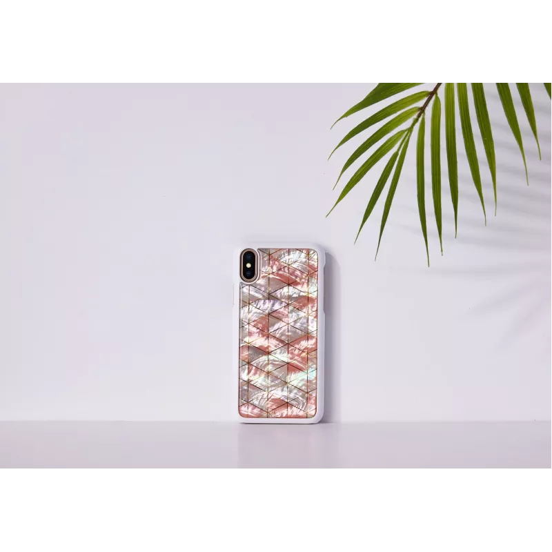 Smartphone-Hülle iKins für iPhone XS / XS Max diamantweiß Schutzhülle
