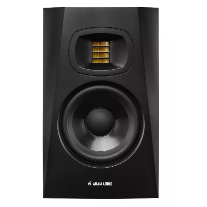 Studiomonitor-Lautsprecher ADAM AUDIO T5V, 5 Zoll Tieftöner, 1,9 Zoll Hochtöner, 45–25.000 Hz, 106 dB, schwarz