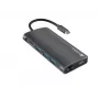 Dockingstation NATEC NMP-2162 USB 3.2 Gen 1 Type-C Grau Kabelgebunden