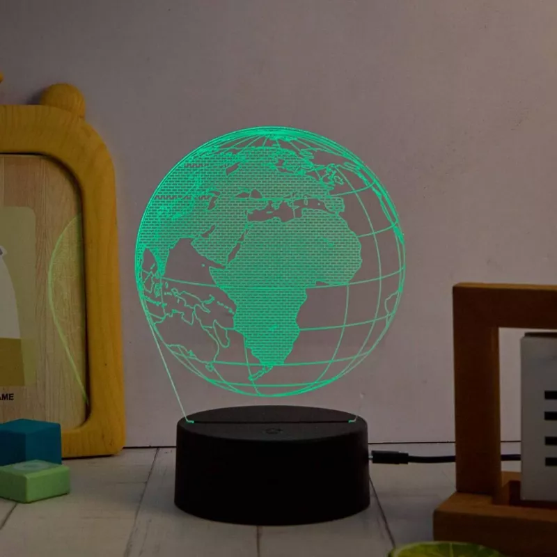Manta SNL118RGB RGB 3D dekorative LED-Lampe