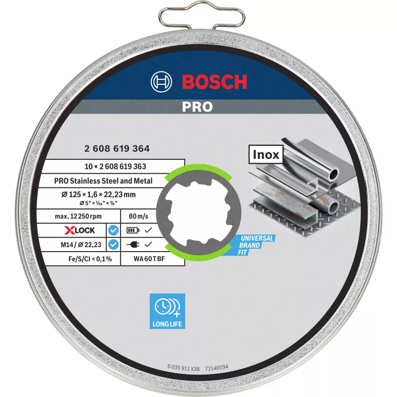Bohrer Bosch 2608619364 – 4 mm Durchmesser, zylindrischer Schaft
