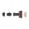 DeLOCK D-Sub HD 26 Pin Stecker mit Gehäuse IP67 wasserdicht