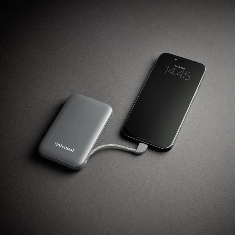 Powerbank USB 10000 mAh/Grau S10000 7333034 Intenso