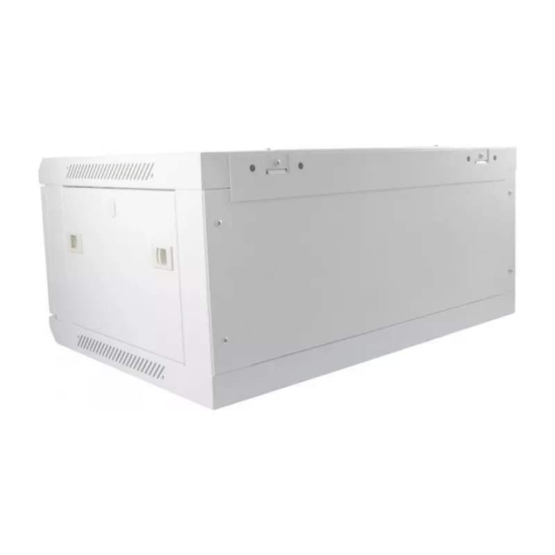Wandmontierter Rack-Schrank ALLNET ALL-SMC6604GRAU 4U, grau, 50 kg Tragfähigkeit, Schlüsselschloss