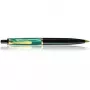Pelikan K200 - Integriertes Füllsystem - Schwarz - Gold - Grün - Resin - Italic-Feder - Edelstahl - Beidhändig (983189)