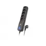 Lestar 5w LV-530W, PDU, 3m, Schwarz LV-530W G-a K. Cz 3,0m
