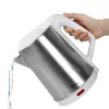 Elektrischer Wasserkocher JATA 2 L 1500 W Edelstahl Weiß