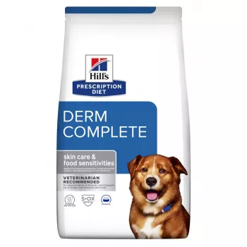 HILL'S Prescription Diet Derm Complete Canine - Trockenfutter für Hunde - 12 kg