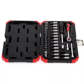 Steckschlüsselsatz Gedore R49003033 1/4 Zoll metrisch