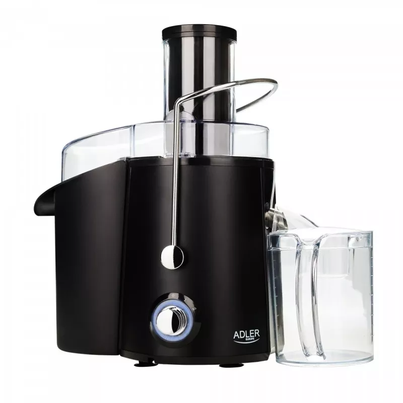 Zentrifugalentsafter Adler AD 4127 — 1000 W, schwarz, Saftbehälter, 3,9 kg