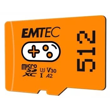 MicroSDXC-Karte Emtec Gaming 512 GB