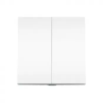 TP-Link Tapo Smart Light Switch 2-Gang 1-Way, Tilt, Weiß, 91.5 mm, 100.5 mm, 55.5 mm, 200 g